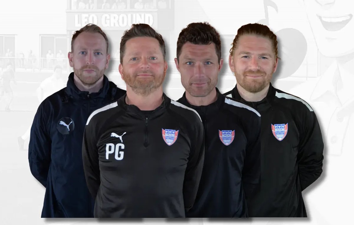 Trænerteamet omkring Skovshoved IF 1. senior